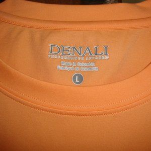 Denali Men's T-Shirt Orange Short-Sleeved